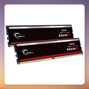 G.Skill Aegis 5 64 GB DDR5-6000 CL36 (2×32 GB) Intel XMP / AMD EXPO