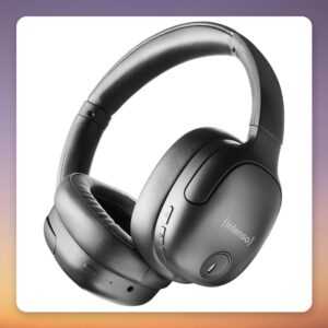 Intenso O400HA Wireless Over-Ear Headphones, Hybrid ANC, Bluetooth 5.3, Black