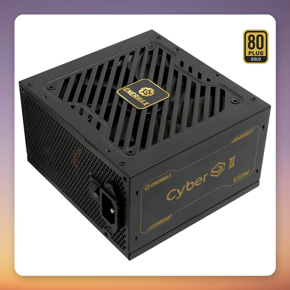 Enermax CYBERG II ERV650G 650W 80 PLUS Gold ATX 3.1 PSU