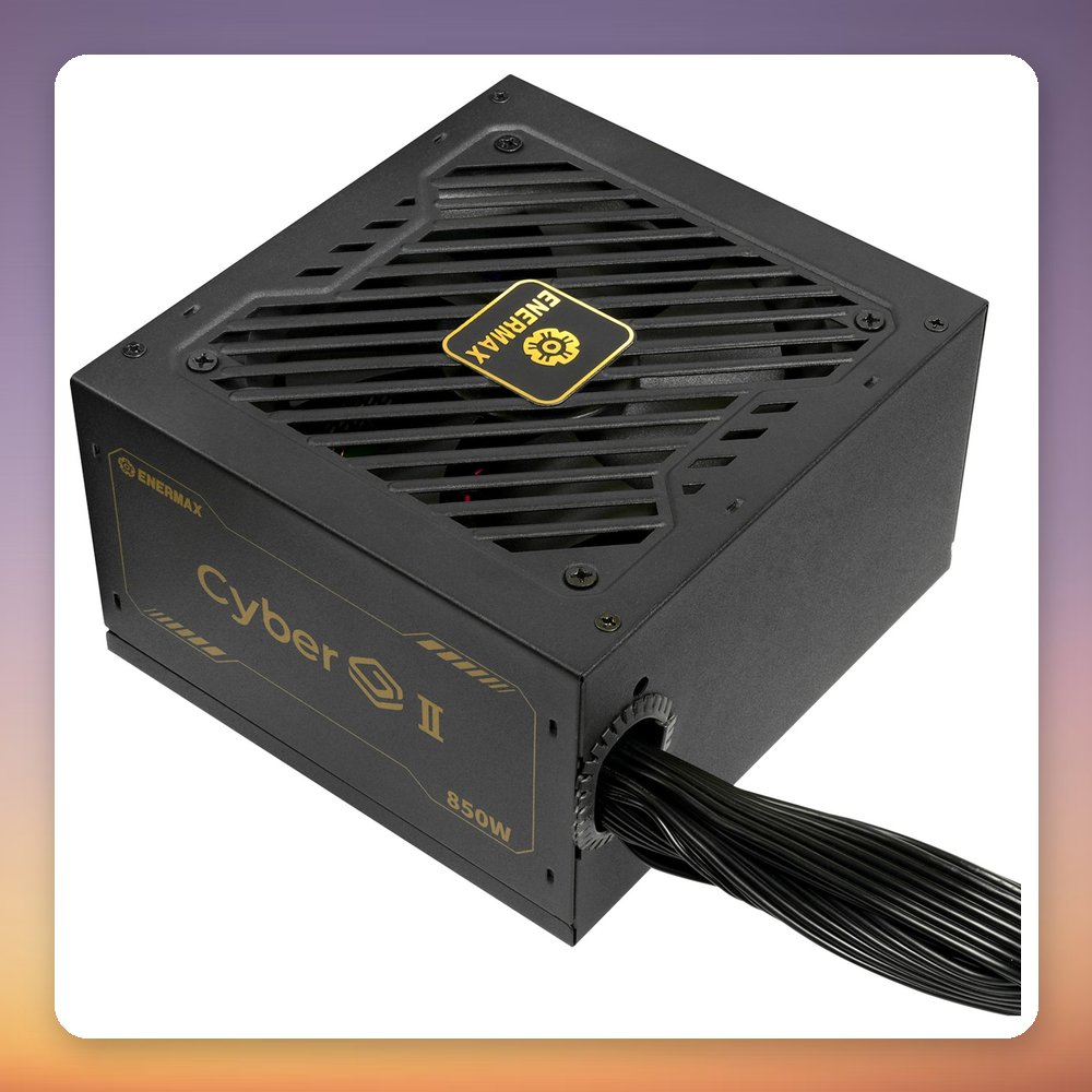 Enermax CYBERG II 850W 80 PLUS Gold ATX 3.1 Non-Modular PSU – image 2