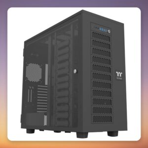 Thermaltake AX700 TG Super Tower Case, Black, Tempered Glass, XL-ATX