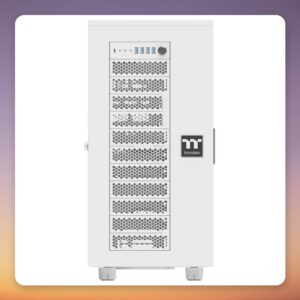Thermaltake AX700 TG Snow White Big Tower Case, XL-ATX, Tempered Glass
