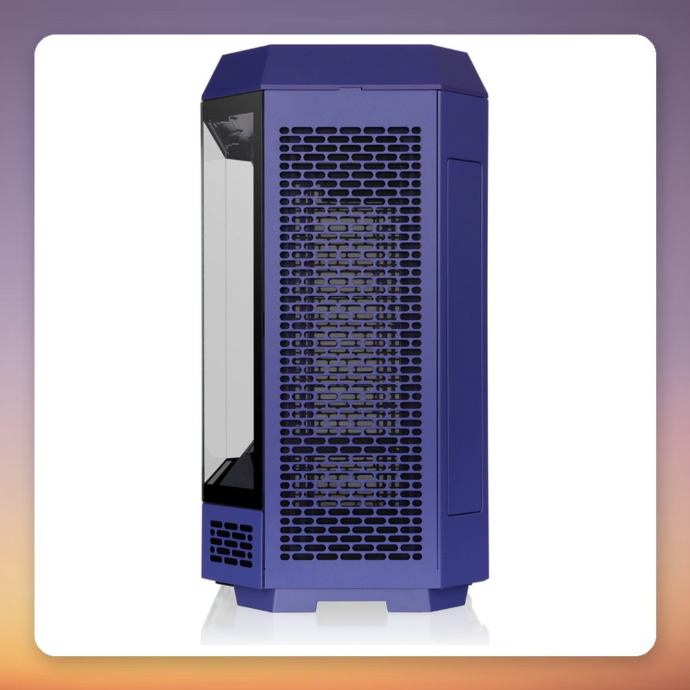 Thermaltake The Tower 600 Future Dusk ATX Mid-Tower Case, Violet, 3x Tempered Glass – image 4