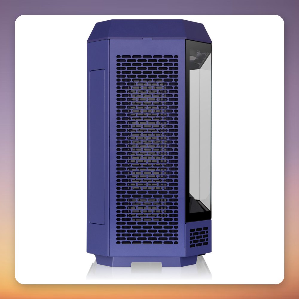 Thermaltake The Tower 600 Future Dusk ATX Mid-Tower Case, Violet, 3x Tempered Glass – image 5