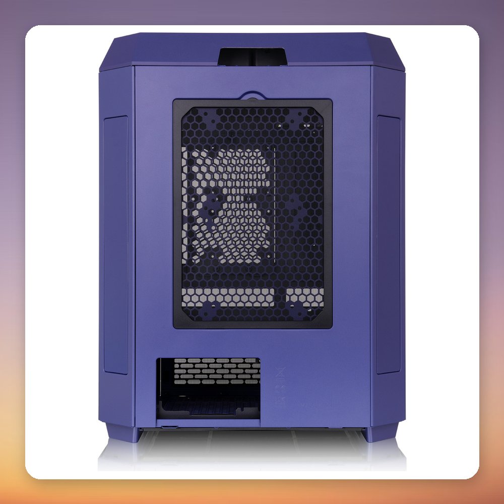 Thermaltake The Tower 600 Future Dusk ATX Mid-Tower Case, Violet, 3x Tempered Glass – image 6