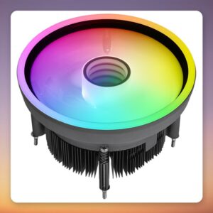 Thermaltake UX150-L ARGB 130 mm CPU Air Cooler, Black, 130 W TDP