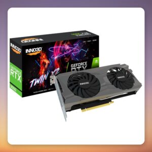 Inno3D GeForce RTX 3050 TWIN X2 6 GB GDDR6 Graphics Card (Lite Hash Rate)