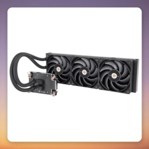 Thermaltake AW420 420 mm AIO Liquid Cooler, Black, LGA4677 / sTR5 / SP6
