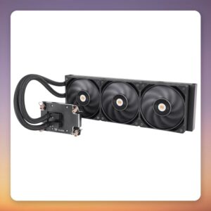 Thermaltake AW420 420 mm AIO Liquid Cooler, Black, LGA4677 / sTR5 / SP6