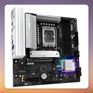 ASRock B860M Pro RS LGA 1851 Intel B860 µATX Motherboard, DDR5