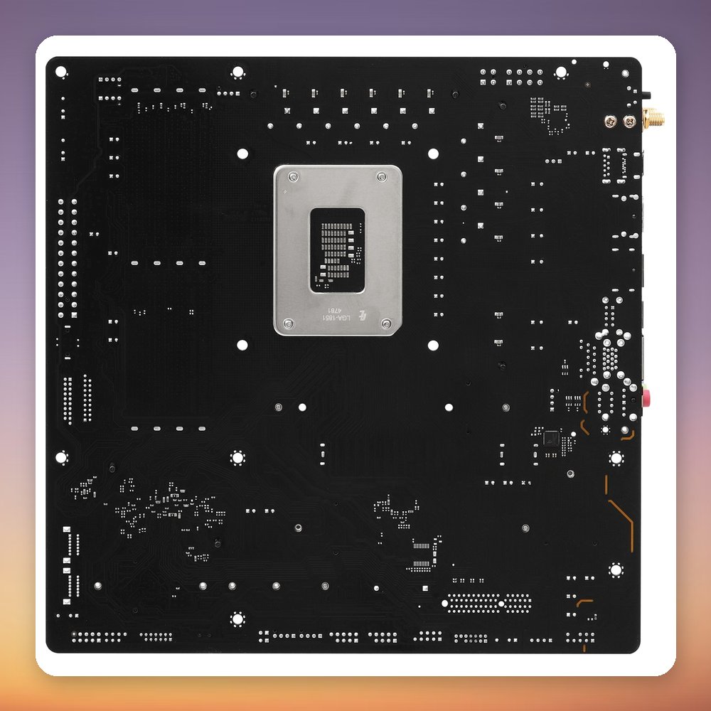 ASRock B860M Pro-A WiFi Intel B860 LGA1851 DDR5 mATX Motherboard, Black – image 4