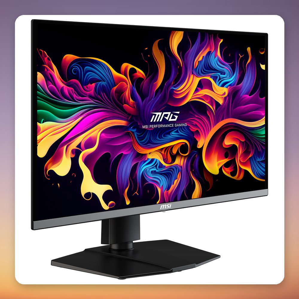 MSI MPG 272URXDE QD-OLED 26.5" 4K 240 Hz Gaming Monitor, USB-C 98 W