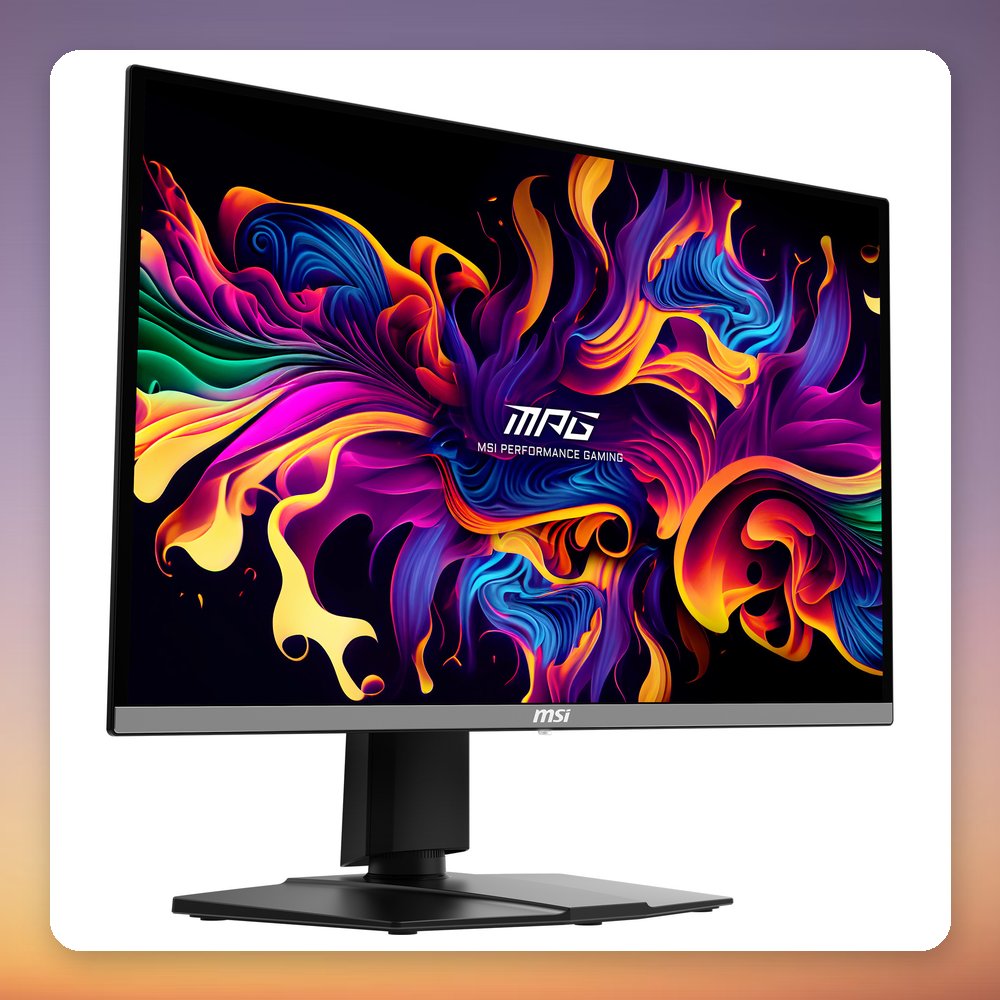 MSI MPG 272URXDE QD-OLED 26.5" 4K 240 Hz Gaming Monitor, USB-C 98 W – image 2