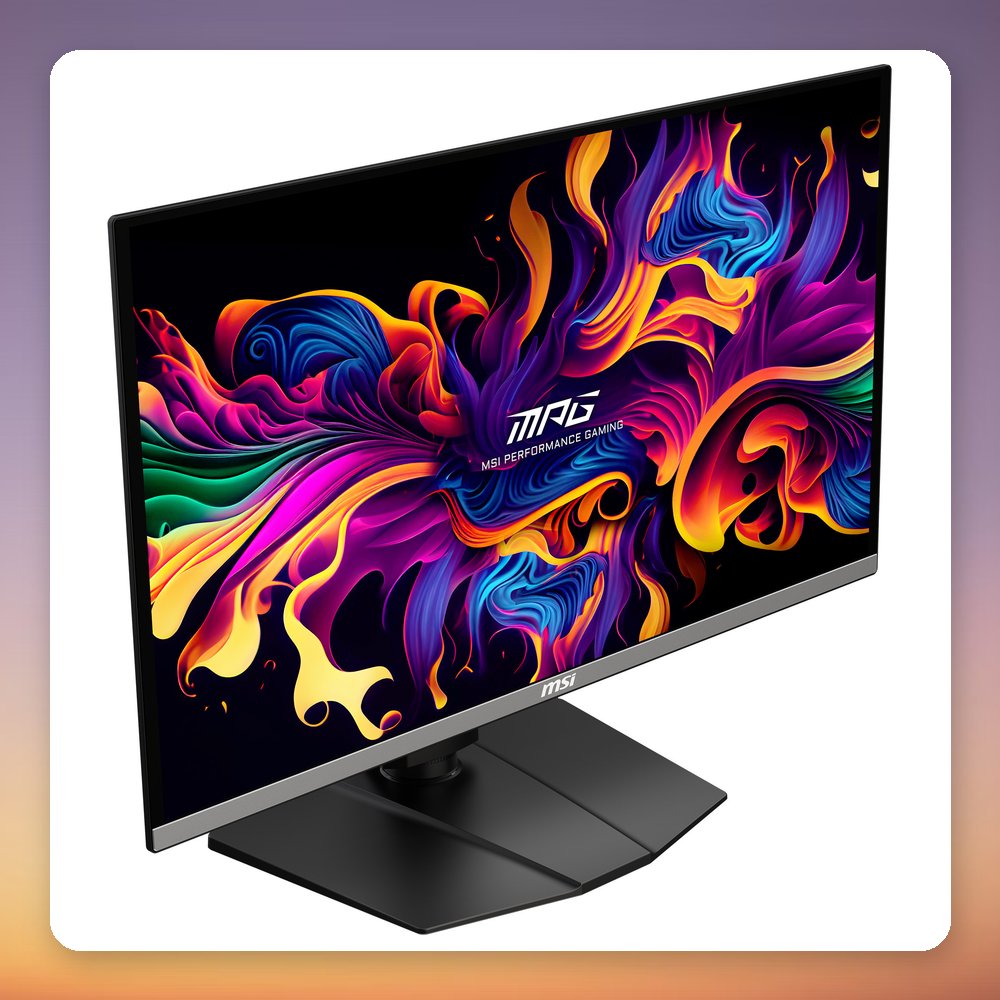MSI MPG 272URXDE QD-OLED 26.5" 4K 240 Hz Gaming Monitor, USB-C 98 W – image 3