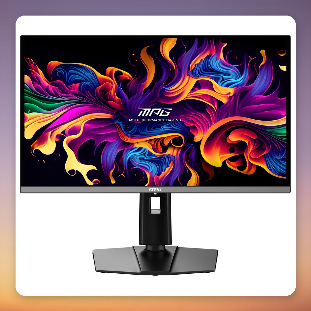 MSI MPG 272URXDE QD-OLED 26.5" 4K 240 Hz Gaming Monitor, USB-C 98 W – image 4