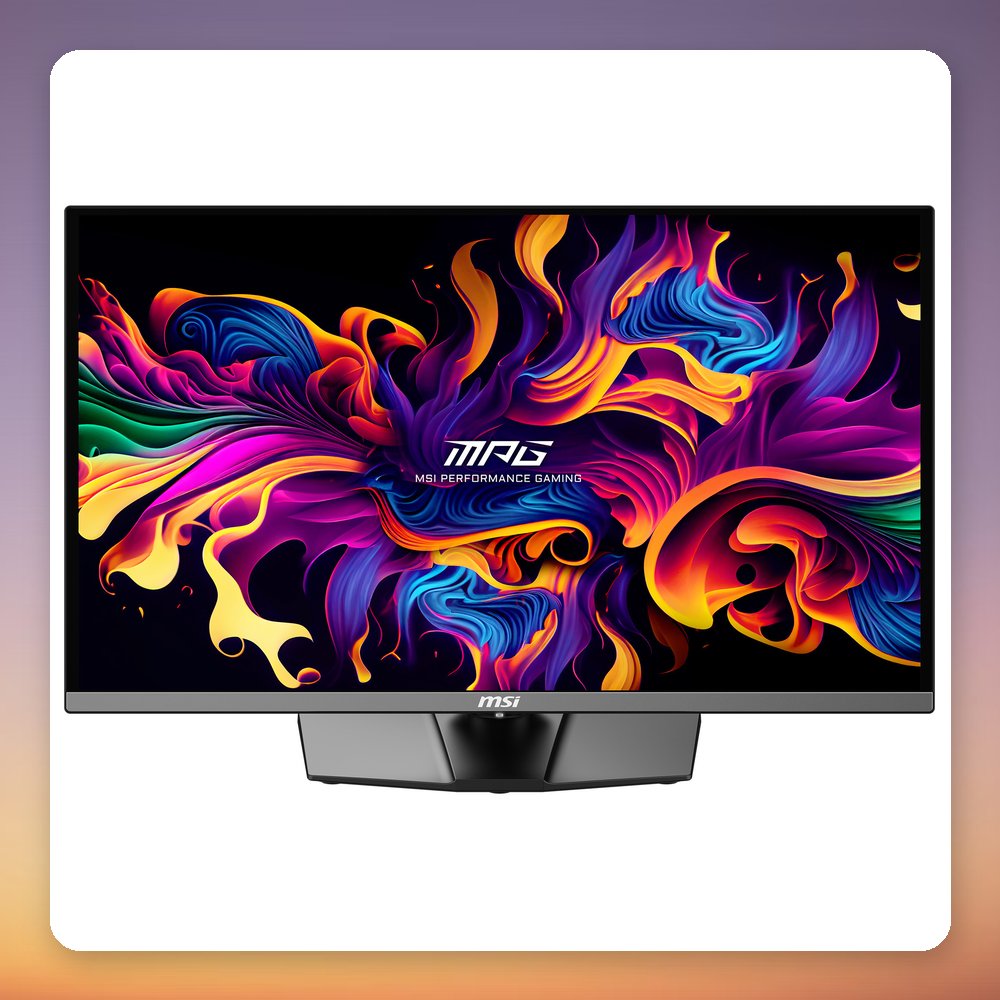 MSI MPG 272URXDE QD-OLED 26.5" 4K 240 Hz Gaming Monitor, USB-C 98 W – image 6