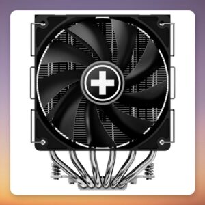 Xilence Cryon M806D.B 2x 120 mm Dual Tower CPU Cooler, 260W TDP, Black
