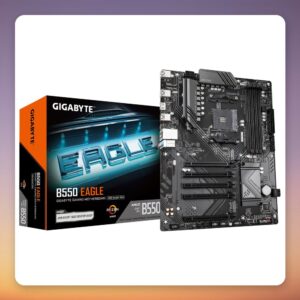 Gigabyte B550 EAGLE ATX Motherboard, AM4, DDR4, PCIe 4.0, Dual M.2