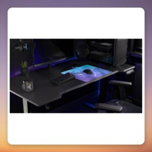 ENDORFY Crystal Blue L Gaming Mouse Pad, 450 x 400 mm, Blue/Purple