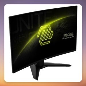 MSI MAG 274CQFDE 27″ WQHD 180 Hz Curved Rapid VA Gaming Monitor
