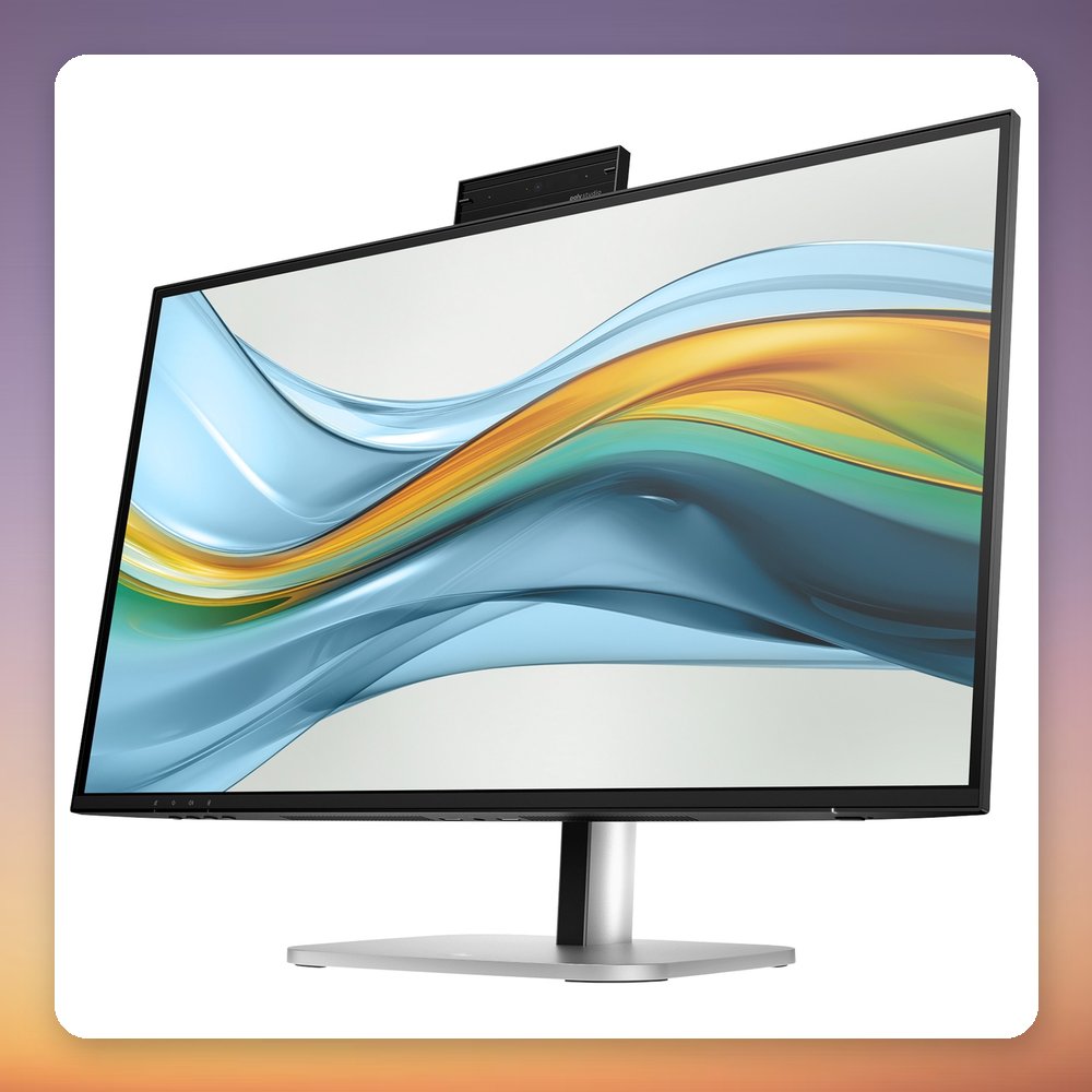 HP 527pm 27-Inch QHD IPS Conferencing Monitor, 100 Hz, USB-C 100W, 5MP Webcam – image 3