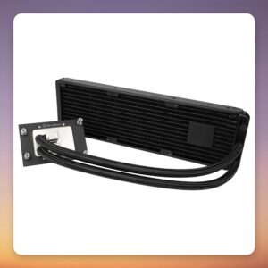 SilverStone XE360-TR5 360 mm AIO Liquid Cooler for AMD sTR5/SP6, Black
