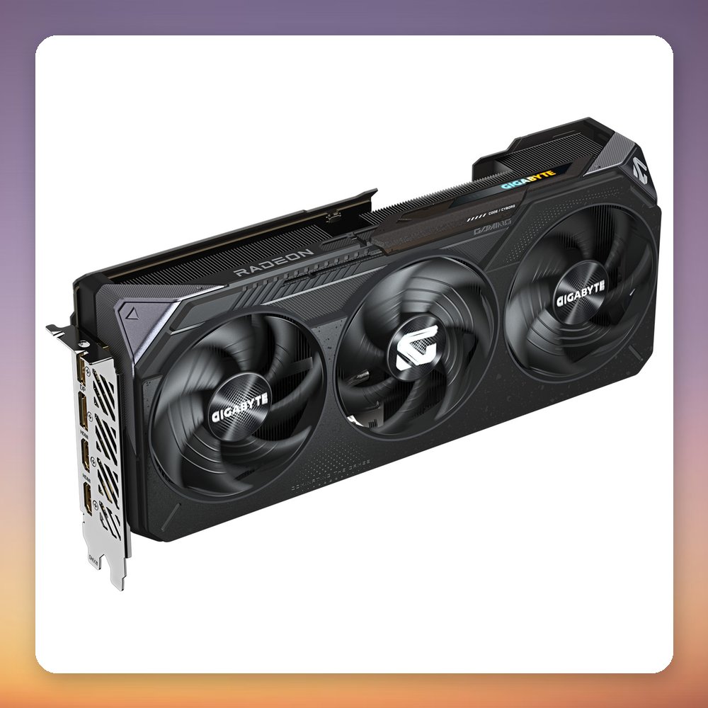 GigaByte Radeon RX 9070 XT Gaming OC 16 GB GDDR6 Graphics Card, WINDFORCE 3X – image 3