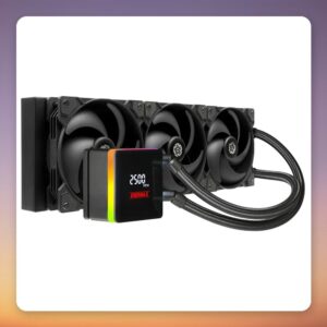 Enermax Liqtech XTR 360 mm AIO Liquid CPU Cooler, Black, ARGB