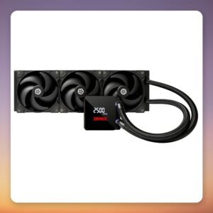 Enermax Liqtech XTR 360 mm AIO Liquid CPU Cooler, Black, ARGB