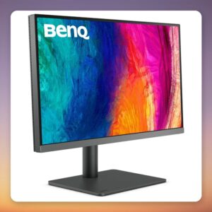 BenQ PD2706U 27″ 4K UHD IPS Monitor, USB-C 90W PD, 60 Hz, Black