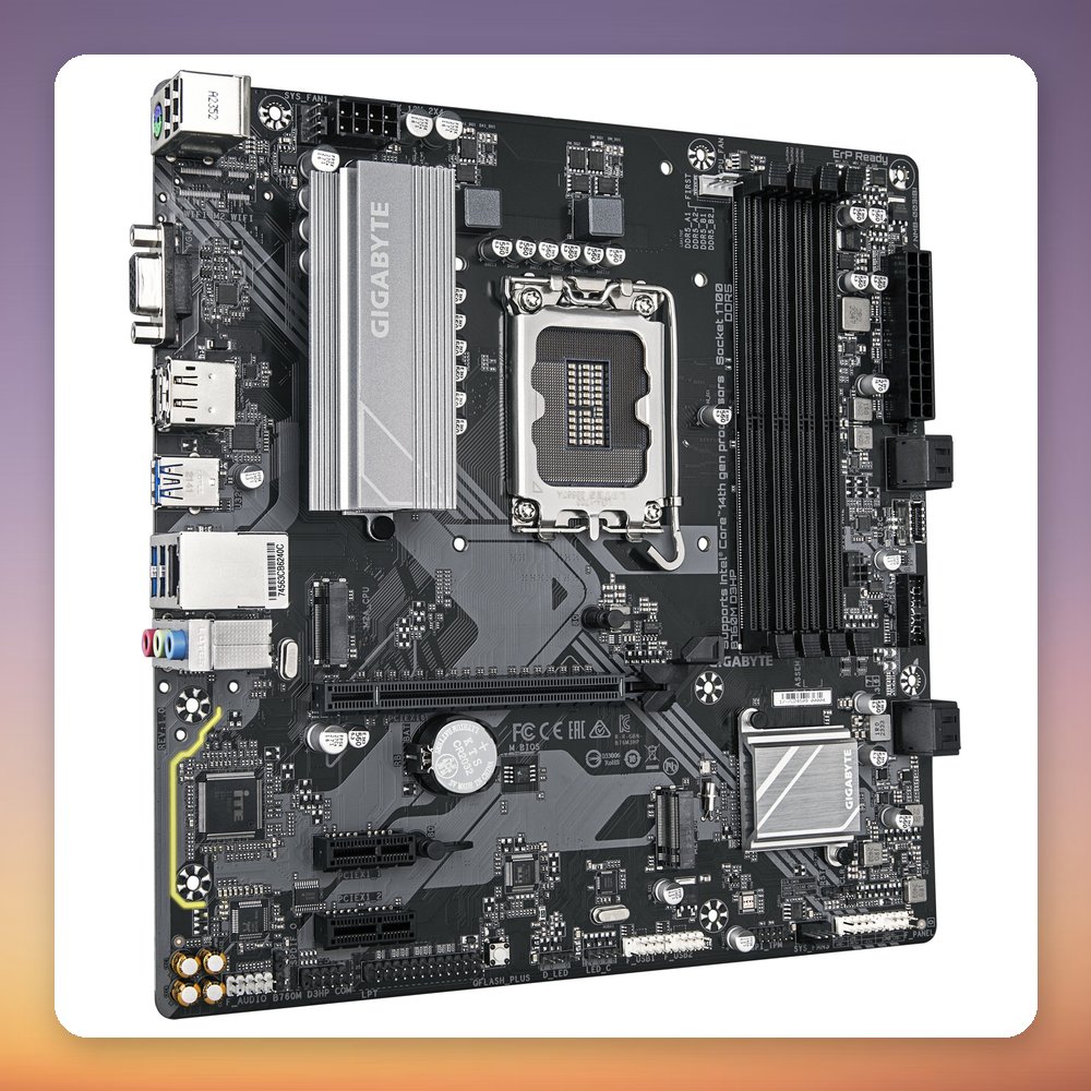 Gigabyte B760M D3HP Micro-ATX Motherboard, LGA 1700, Intel B760, DDR5 – image 2