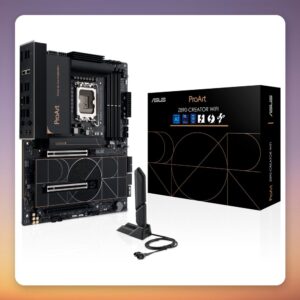 Asus ProArt Z890-Creator WiFi LGA 1851 ATX Motherboard, Intel Z890, DDR5, Thunderbolt 5