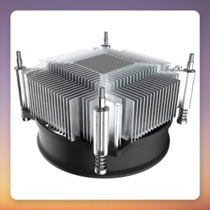 EKL 22225 Low-Profile CPU Cooler, LGA1700, 65W TDP, 55 mm Height, PWM