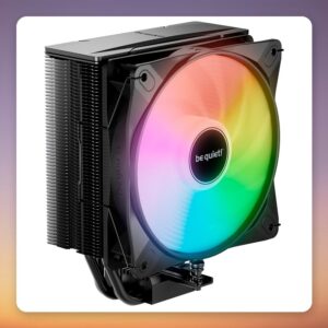 Be Quiet! Pure Rock 3 LX 120 mm CPU Air Cooler, Black, 190W TDP