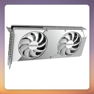 Inno3D GeForce RTX 5070 TWIN X2 OC 12 GB GDDR7 Graphics Card, White