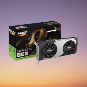 Inno3D GeForce RTX 5070 TWIN X2 OC Black