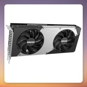 Inno3D GeForce RTX 5070 TWIN X2 OC 12 GB GDDR7 Graphics Card, Black