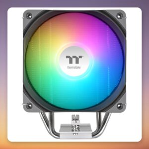 Thermaltake UX400 ARGB Sync 120 mm CPU Air Cooler, Black, 4 Heatpipes