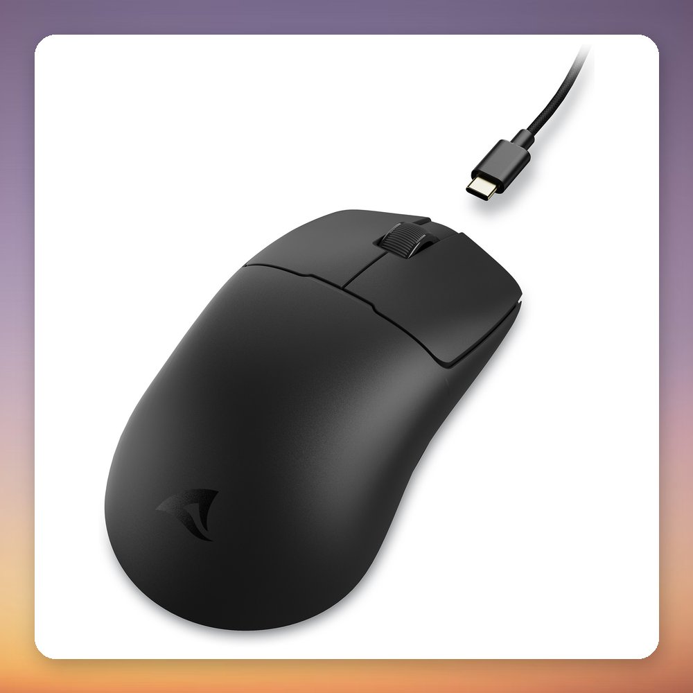 Sharkoon SKILLER SGM70W 49 g Wireless Gaming Mouse, PixArt PAW3395, 26000 DPI, Black – image 4