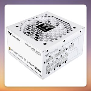 Thermaltake Toughpower GT Snow 1000W 80 PLUS Gold ATX 3.1 Fully Modular PSU, White