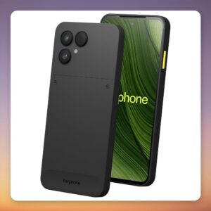Fairphone 6 256 GB 5G Smartphone, 8 GB RAM, Horizon Black, Android 15