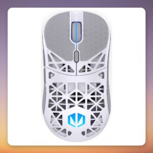 ENDORFY LIV Wireless Onyx White Gaming Mouse, 12000 DPI, 69 g, 2.4 GHz/Bluetooth
