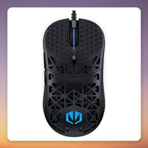 ENDORFY LIV 12000 DPI Ultralight Wired Gaming Mouse, Black, 54 g