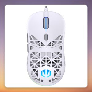 ENDORFY LIV Onyx White 12000 DPI Wired Ultralight Gaming Mouse, White