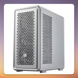 Cooler Master MasterFrame 600 ATX Mid-Tower Case, Silver, Tempered Glass