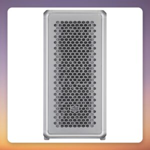 Cooler Master MasterFrame 600 ATX Mid-Tower Case, Silver, Tempered Glass