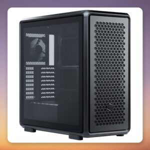 Cooler Master MasterFrame 600 ATX Mid-Tower Case, Black, Tempered Glass