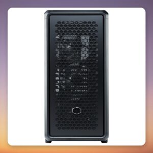 Cooler Master MasterFrame 600 ATX Mid-Tower Case, Black, Tempered Glass