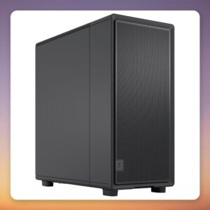 Fractal Design Epoch Solid ATX Mid-Tower Case, Black, 3x 120 mm Fans