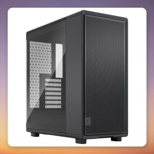 Fractal Design Epoch TG ATX Mid-Tower Case, Black, 3x 120 mm Fans